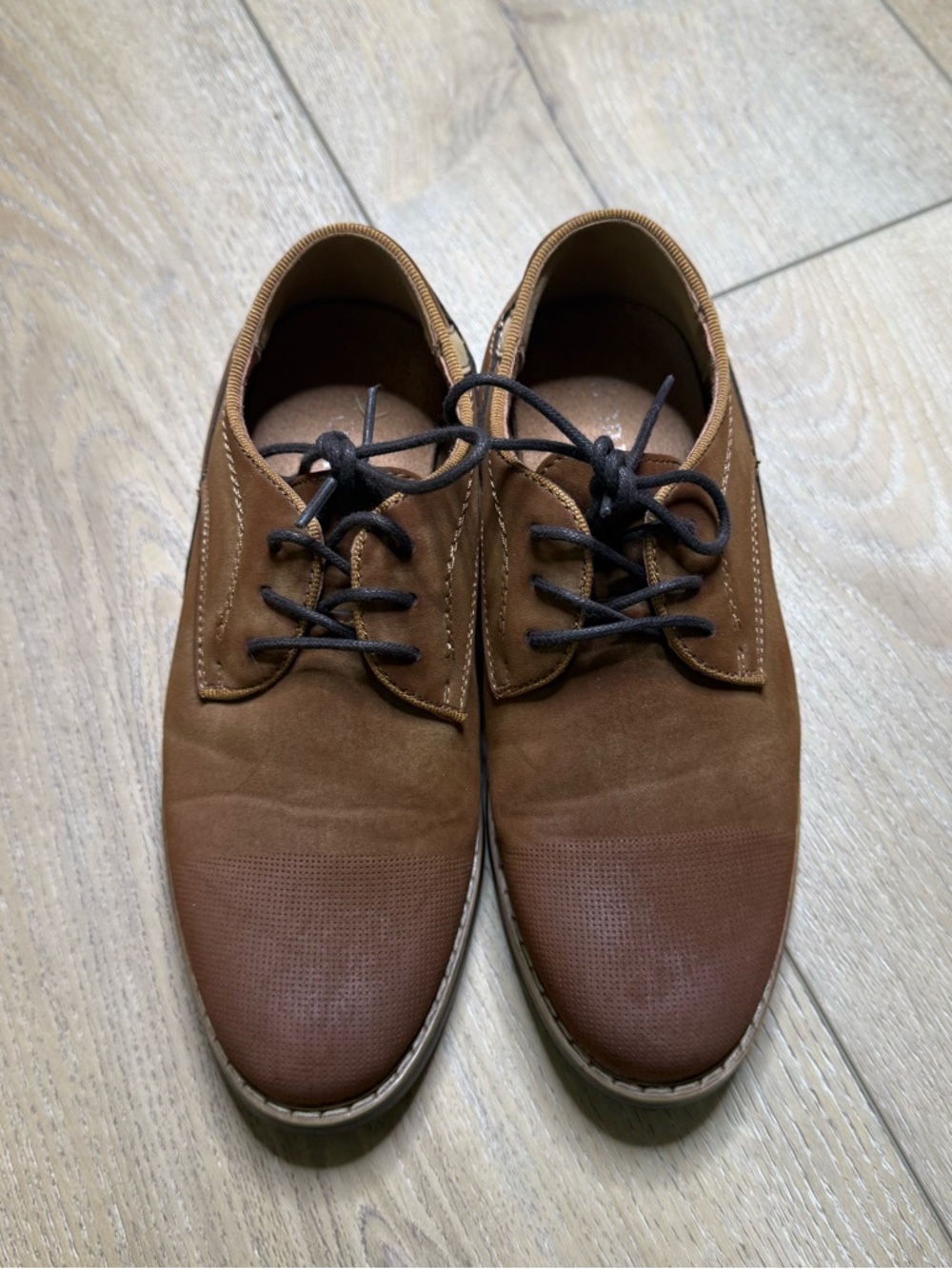 Borelli • Kids Casual Brown Lace-Up Shoes Size 1
